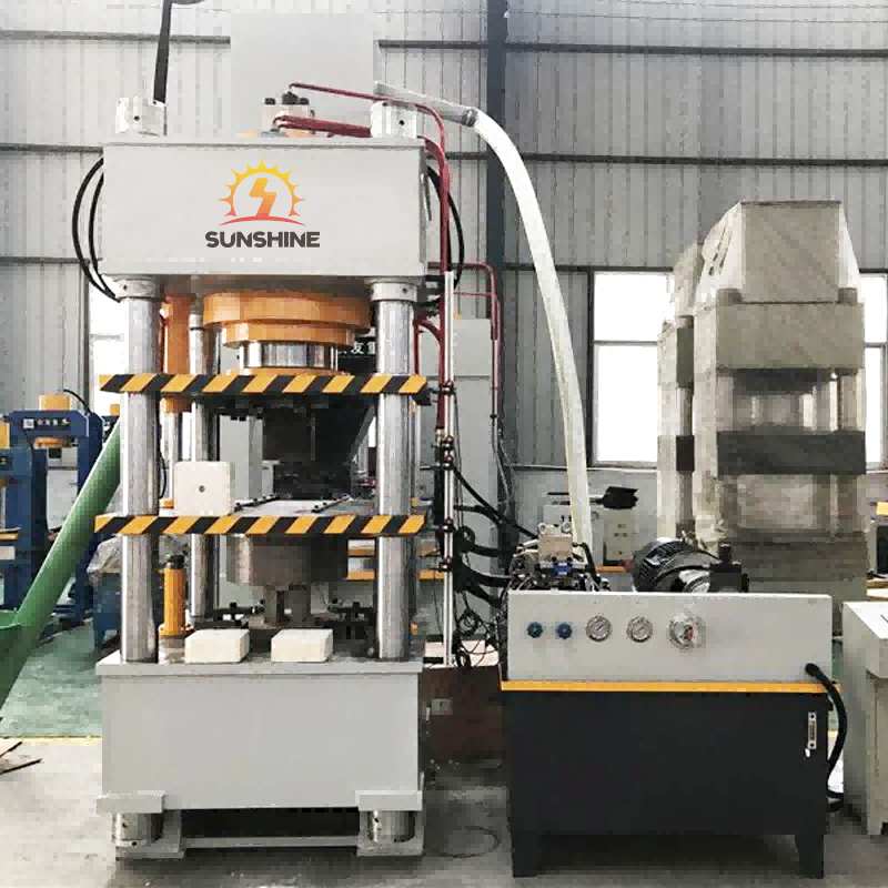 500T Salt Brick Powder Forming Hydraulic Press
