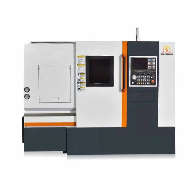 CNC Inclined Lathe For Processing Disc Parts suppliers