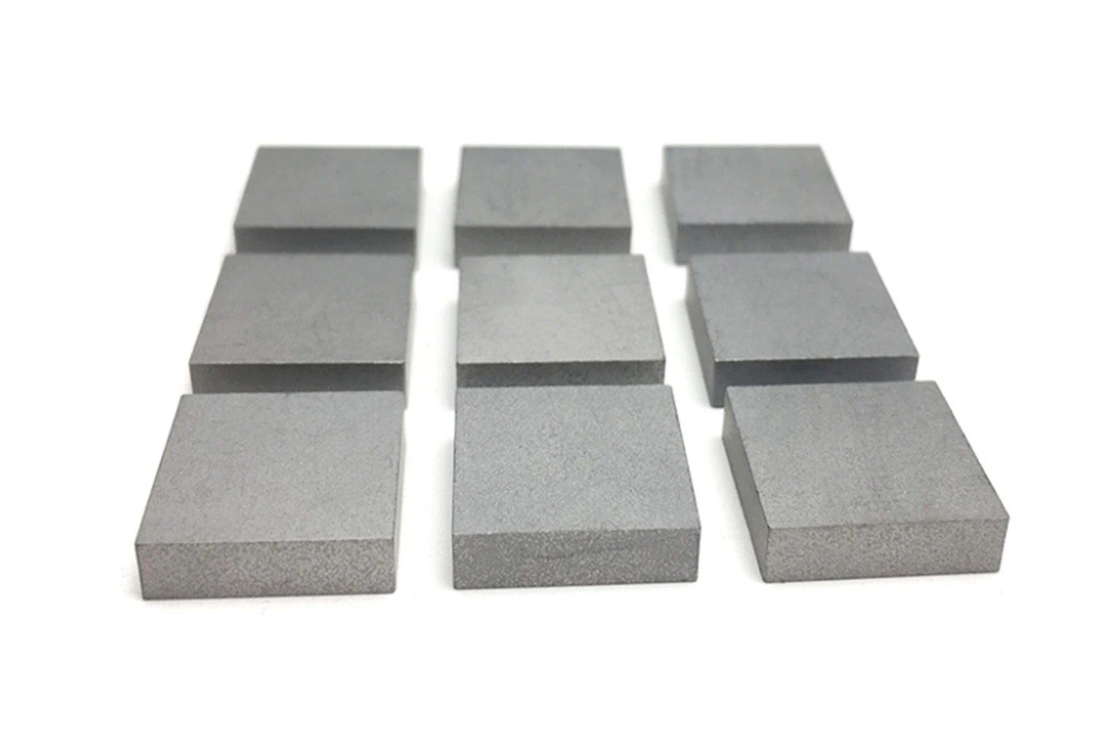 Small Square Tungsten Compacts Small Square Tungsten Compacts