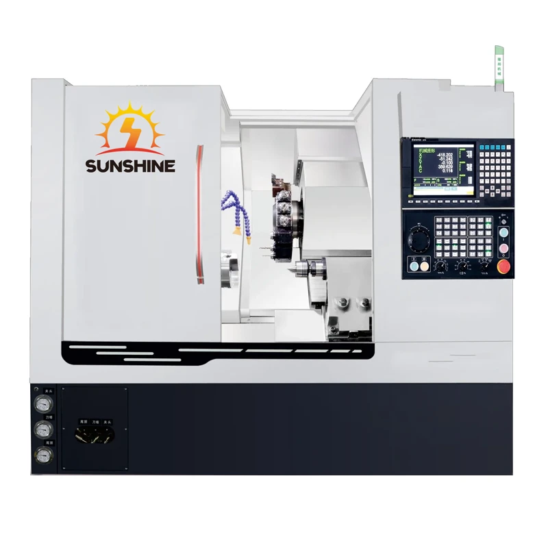 CNC inclined lathe