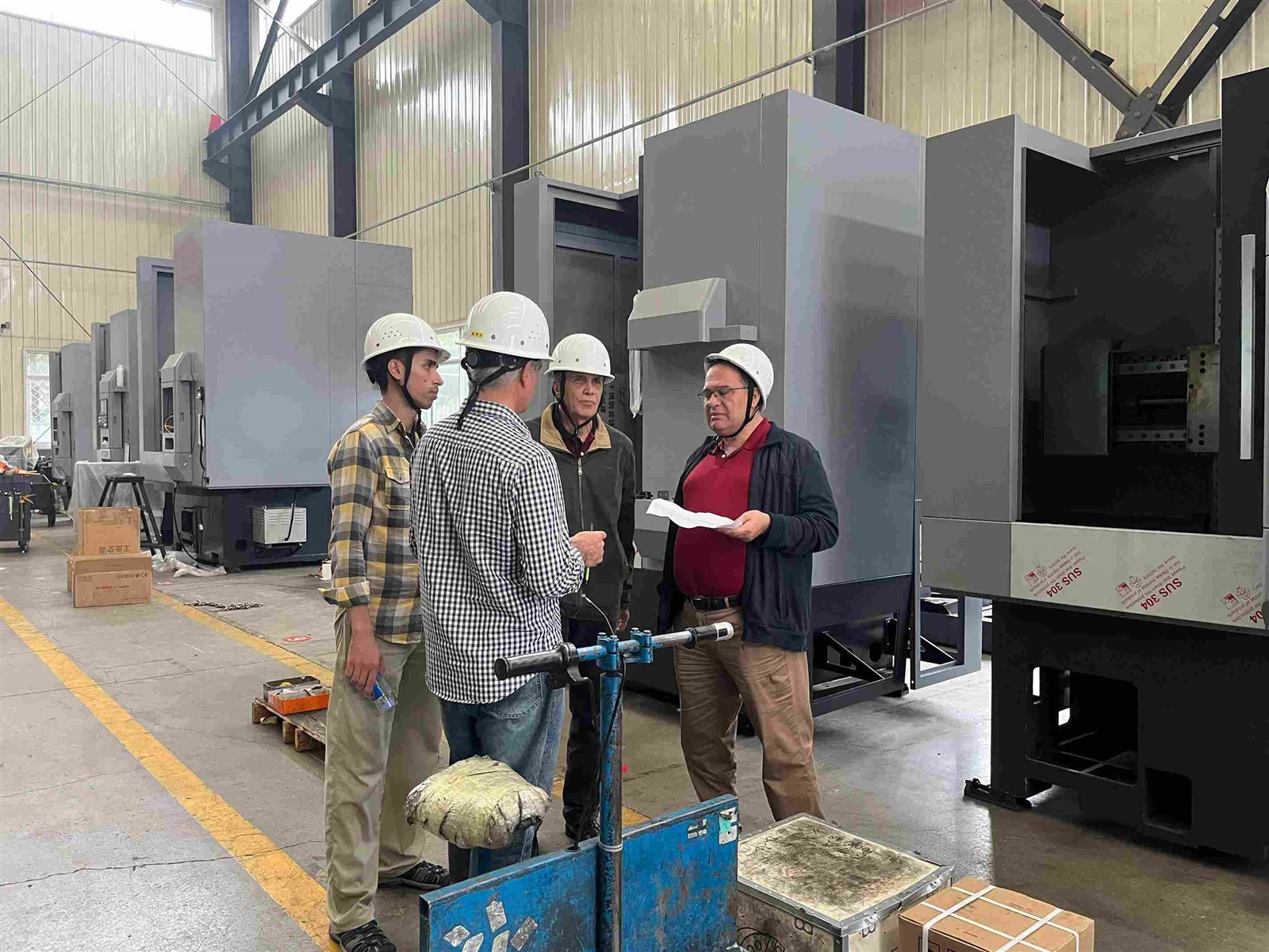 Iranian customer inspection Iranian customer inspection