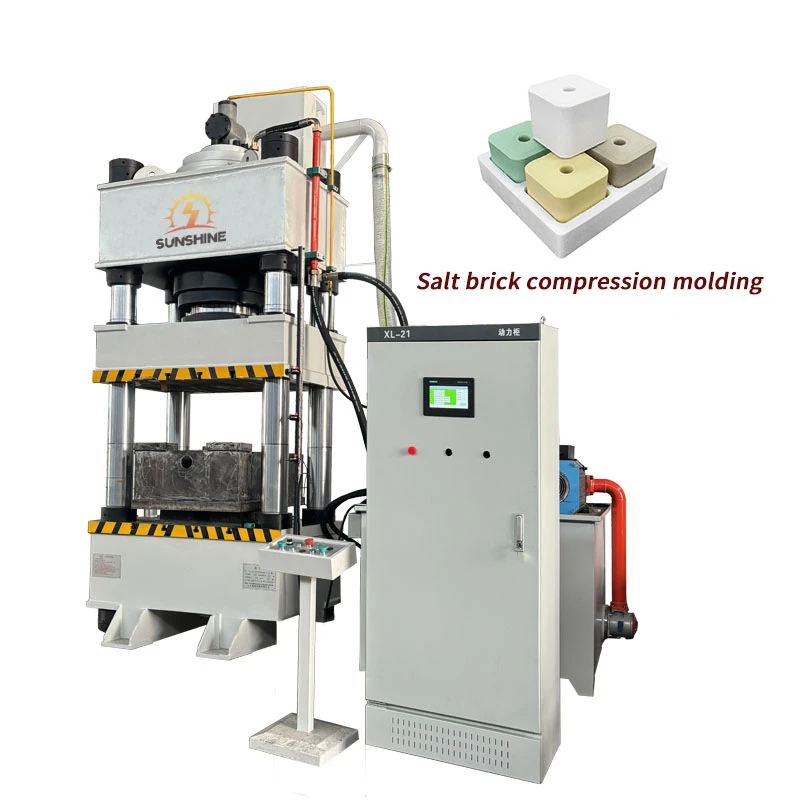 Salt Lick Block Press Machine For Livestock