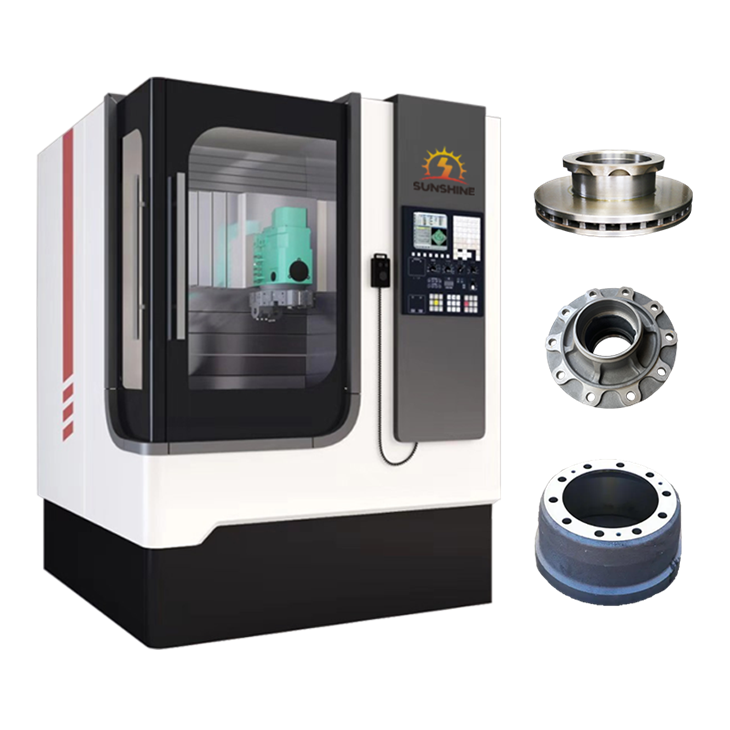 Cnc Lathe Machine For Wheel Hub And Discs